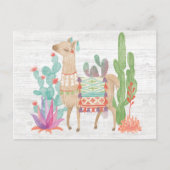 Lovely Llamas IV Briefkaart (Voorkant)