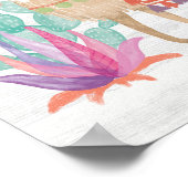 Lovely Llamas IV Poster (Hoek)