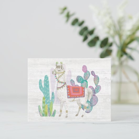 Lovely Llamas V Briefkaart (Staand voorkant)