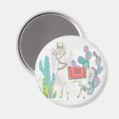 Lovely Llamas V Magneet (Voorkant / Achterkant)
