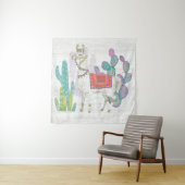 Lovely Llamas V Wandkleed (In Situ (horizontaal))
