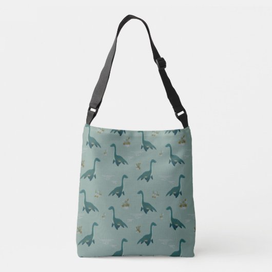 Lovely Loch Nessie Crossbody Tas (Achterkant)