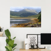 Lovely Loch Sunart, Schotland Poster (Thuiskantoor)