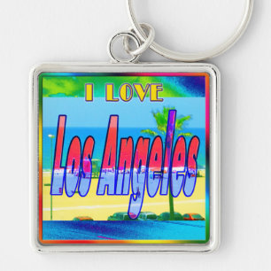 "Lovely Los Angeles 2"-Sleutelhanger Sleutelhanger
