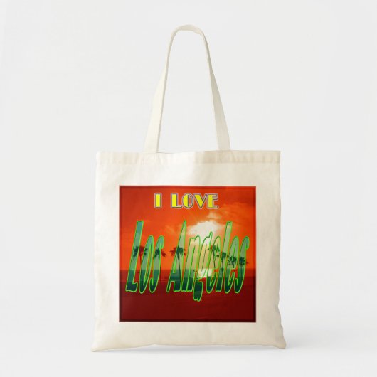 "Lovely Los Angeles" Bag Tote Bag (Voorkant)