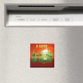 "Lovely Los Angeles" Magnet (Insitu (Vaatwasser))