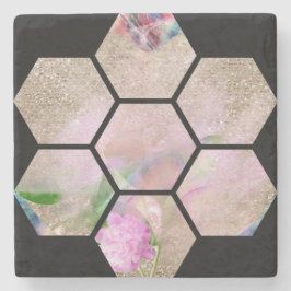 Lovely Lotus Flower Stenen Onderzetter