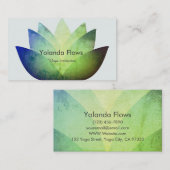 Lovely Lotus Flower Visitekaartje (Voorkant / Achterkant)