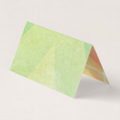 Lovely Lotus Flower Visitekaartje (Achterkant)