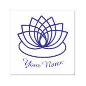 Lovely Lotus Flower Zelfinktende Stempel (Design)