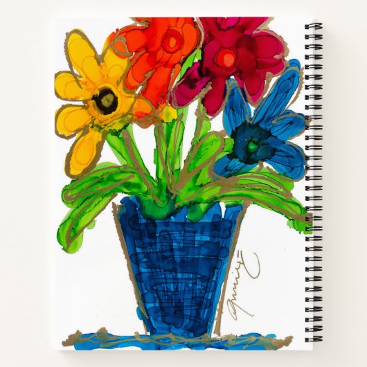 Lovely Lovitude Journal "Splash" Notitieboek (Achterkant)