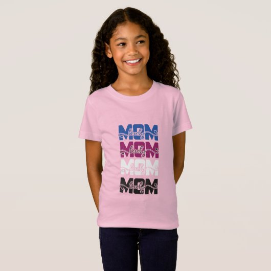 Lovely mama t-shirt (Voorkant volledig)