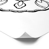 Lovely Mandala Adult Coloring Poster (Hoek)