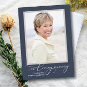 Lovely Memory Photo Folded Program Programma