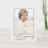 Lovely Memory Photo Folded Program Programma (Voorkant)