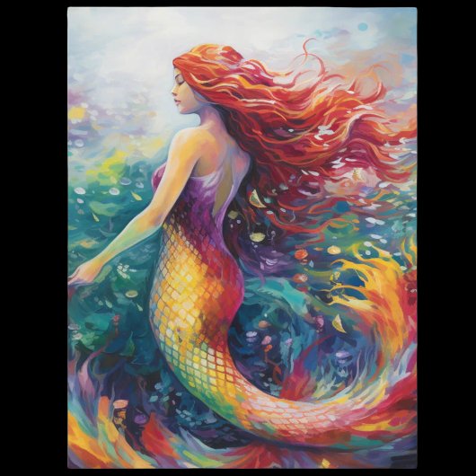 Lovely Mermaid Briefkaart