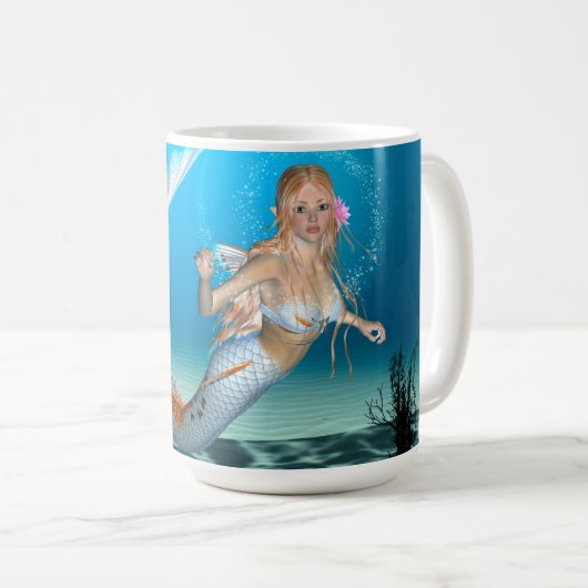 Lovely Mermaid Koffiemok (Voorkant rechts)