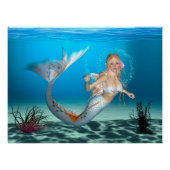 Lovely Mermaid Perfect Poster (Voorkant)