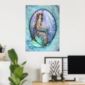 Lovely Mermaid Poster van Molly Harrison (Thuiskantoor)