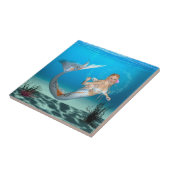 Lovely Mermaid Tegeltje (Zijkant)