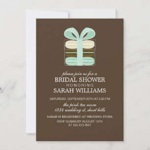 Lovely Mint French Macarons Kaart