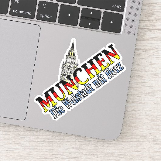 Lovely Mode München Beieren Duitsland Sticker (Detail)