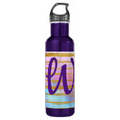 Lovely Monogram Waterfles (Voorkant)