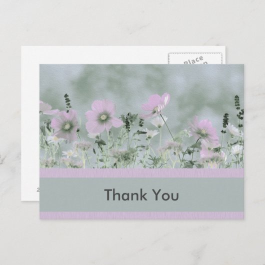 Lovely Mudflower Briefkaart (Voorkant / Achterkant)