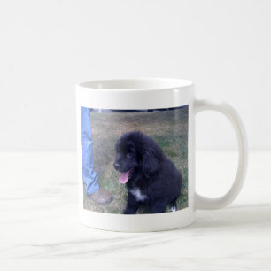 Lovely Newfie puppy (hondenras Newfoundland) Koffiemok