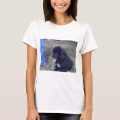 Lovely Newfie puppy (hondenras Newfoundland) T-shirt (Voorkant)