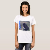 Lovely Newfie puppy (hondenras Newfoundland) T-shirt (Voorkant volledig)