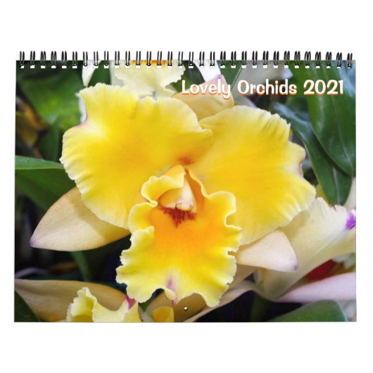 Lovely Orchids 2021 Agenda Kalender (Hoes)