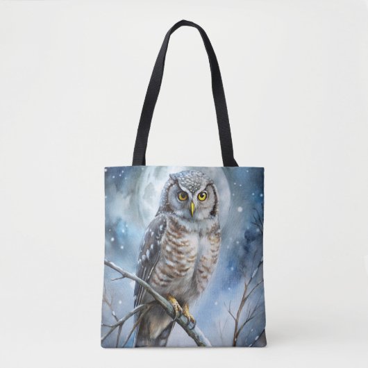 Lovely Owl Tote Bag (Voorkant)