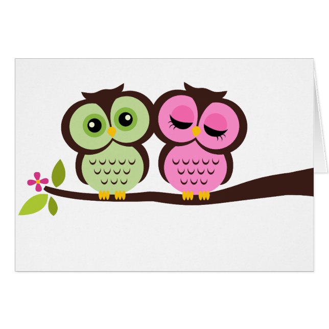 Lovely Owls (Voorkant Horizontaal)