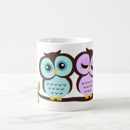 Lovely Owls Koffiemok