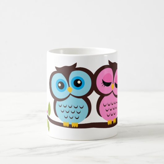 Lovely Owls Koffiemok (Center)