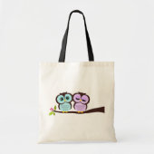 Lovely Owls Tote Bag (Voorkant)