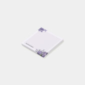 Lovely Paarse Campanula Post-it® Notes (Schuin)