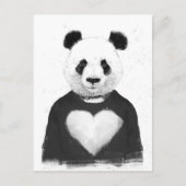 Lovely panda briefkaart (Voorkant)