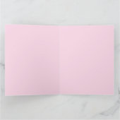 Lovely Pansy atomizer Birthday Party Kaart (Binnen)