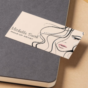 Lovely pastel maakt het merk kunstenaar omhoog visitekaartje