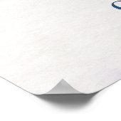 Lovely Penguin Family Waterverf Poster (Hoek)