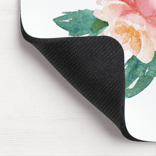 Lovely Peony Bouquet Muismat (Hoek)