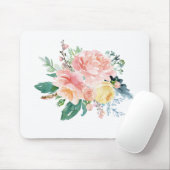 Lovely Peony Bouquet Muismat (Met muis)