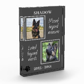 Lovely Pet Memorial Gemist voorbij maatregel Fotoblokken (Links)