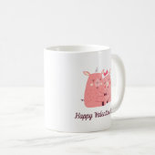 Lovely Pigs Couple Valentijn | Koffie-Mok Koffiemok (Voorkant rechts)