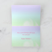 Lovely pink azalea flowers folidays Christmas Feestdagen Kaart (Binnen)