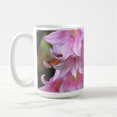 Lovely Pink Belladonna Amaryllis Lilies Koffiemok (Links)