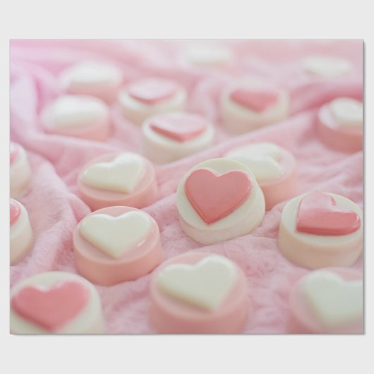 lovely pink cadeaupapier (Vlak)