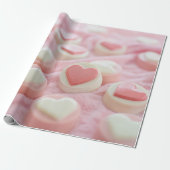 lovely pink cadeaupapier (Uitgerold)